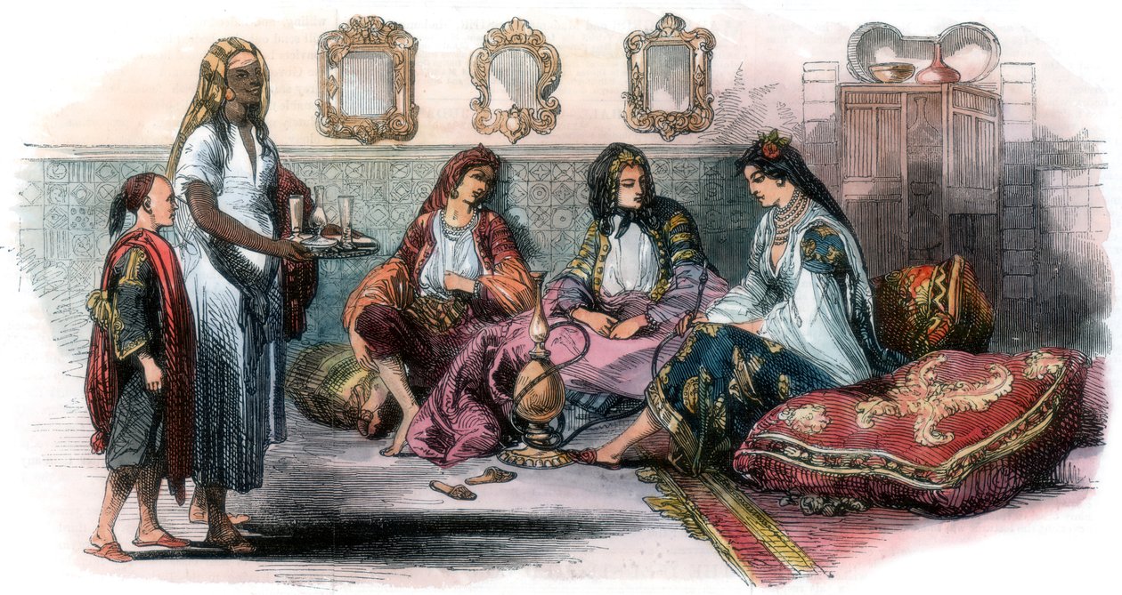 المرأة الجزائرية ، 1857 بواسطة غير معروف