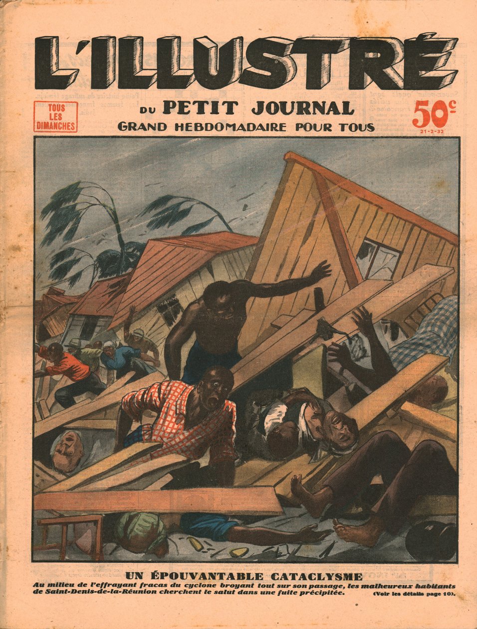 كارثة مروعة ، 1932. بواسطة غير معروف