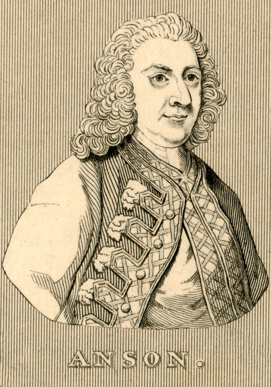 أنسون ، 1697-1762 ، 1830. بواسطة غير معروف