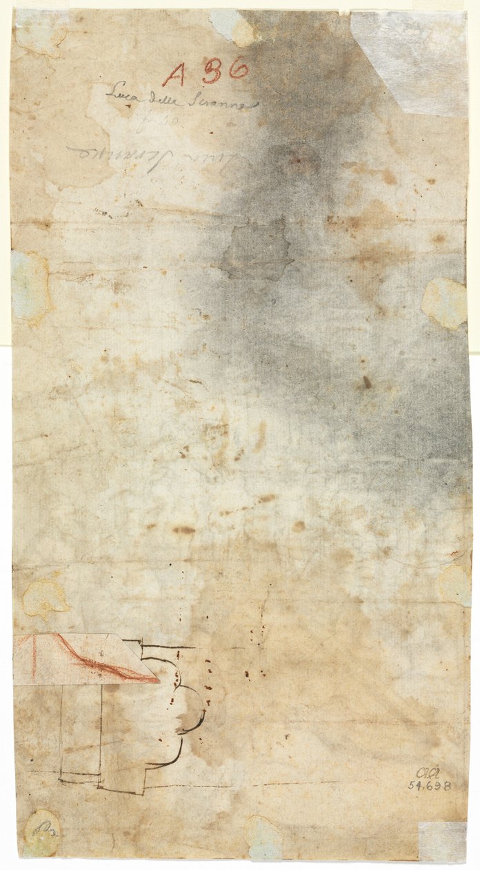 رسم معماري ، 1500s. بواسطة غير معروف