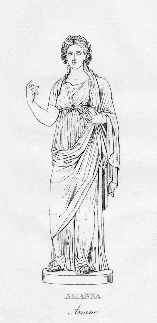 أريانا أريان ، c1850 بواسطة غير معروف