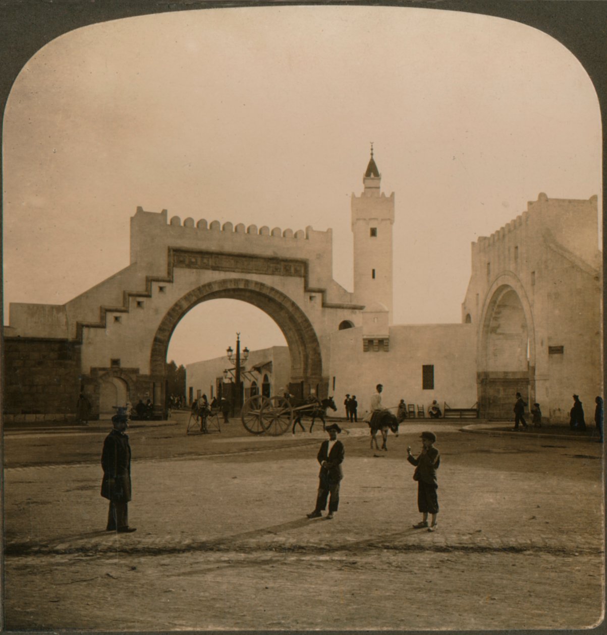 Bab el-Hathera, Tunis, Tunis, 1901 بواسطة غير معروف