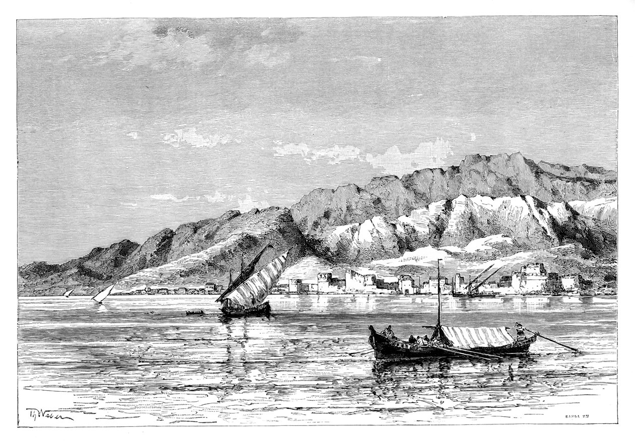 مدينة عباس ، إيران ، 1895 بواسطة غير معروف