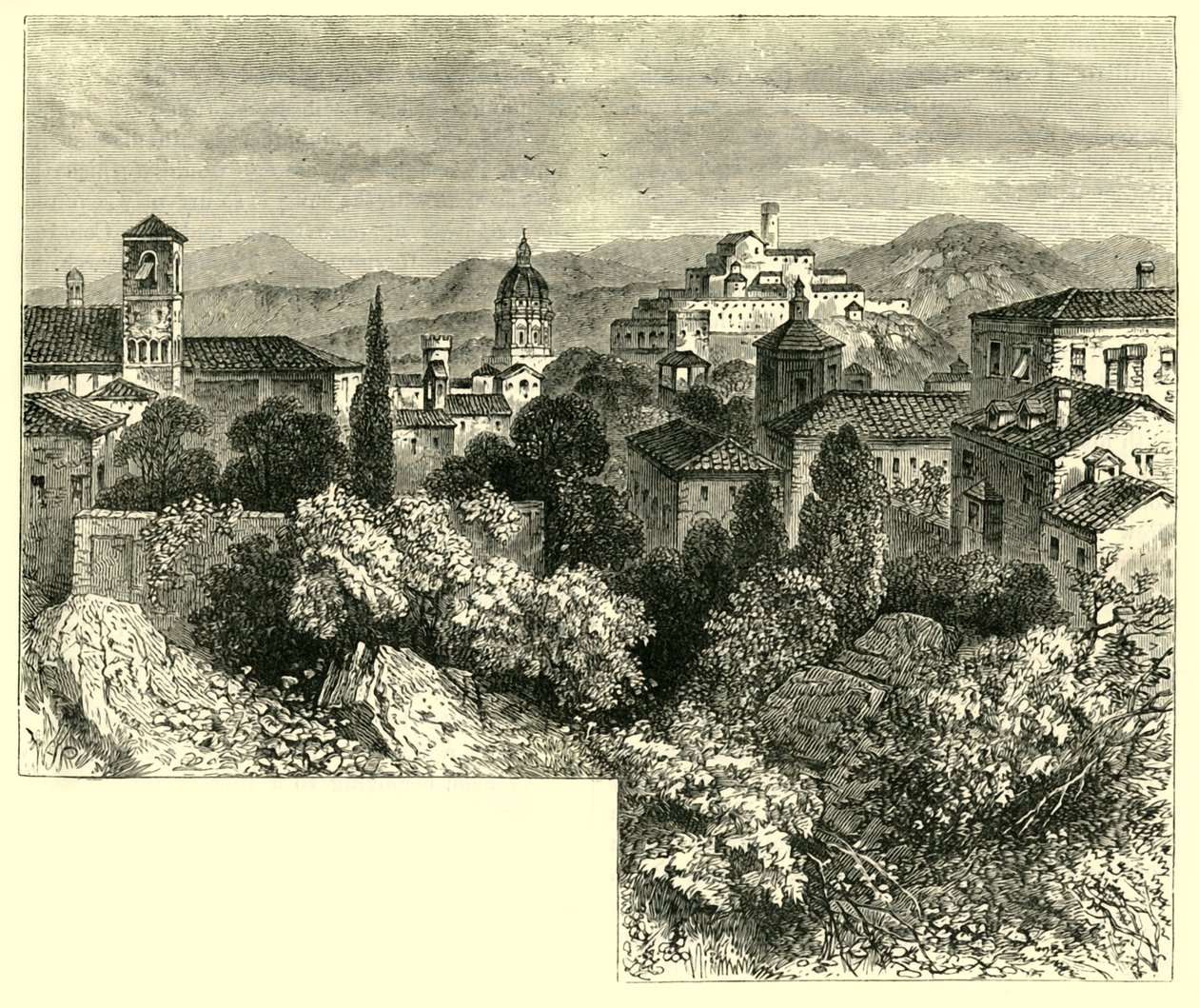 بريشيا ، 1890. بواسطة غير معروف