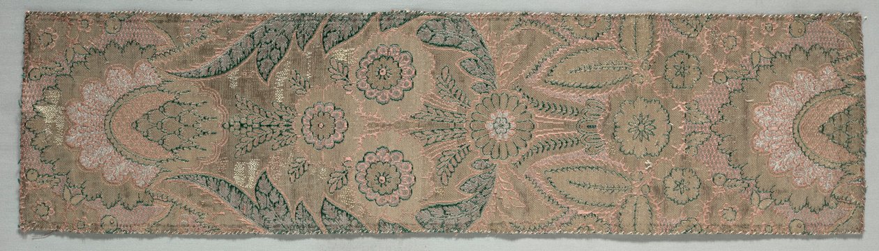 بروكيد للنسيج ، c. 1700. بواسطة غير معروف