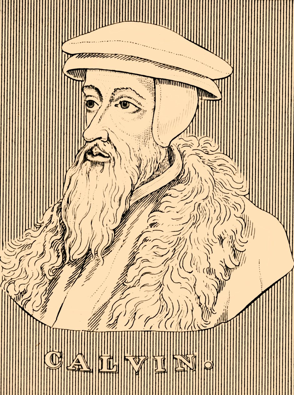 كالفن ، 1509-1564 ، 1830. بواسطة غير معروف