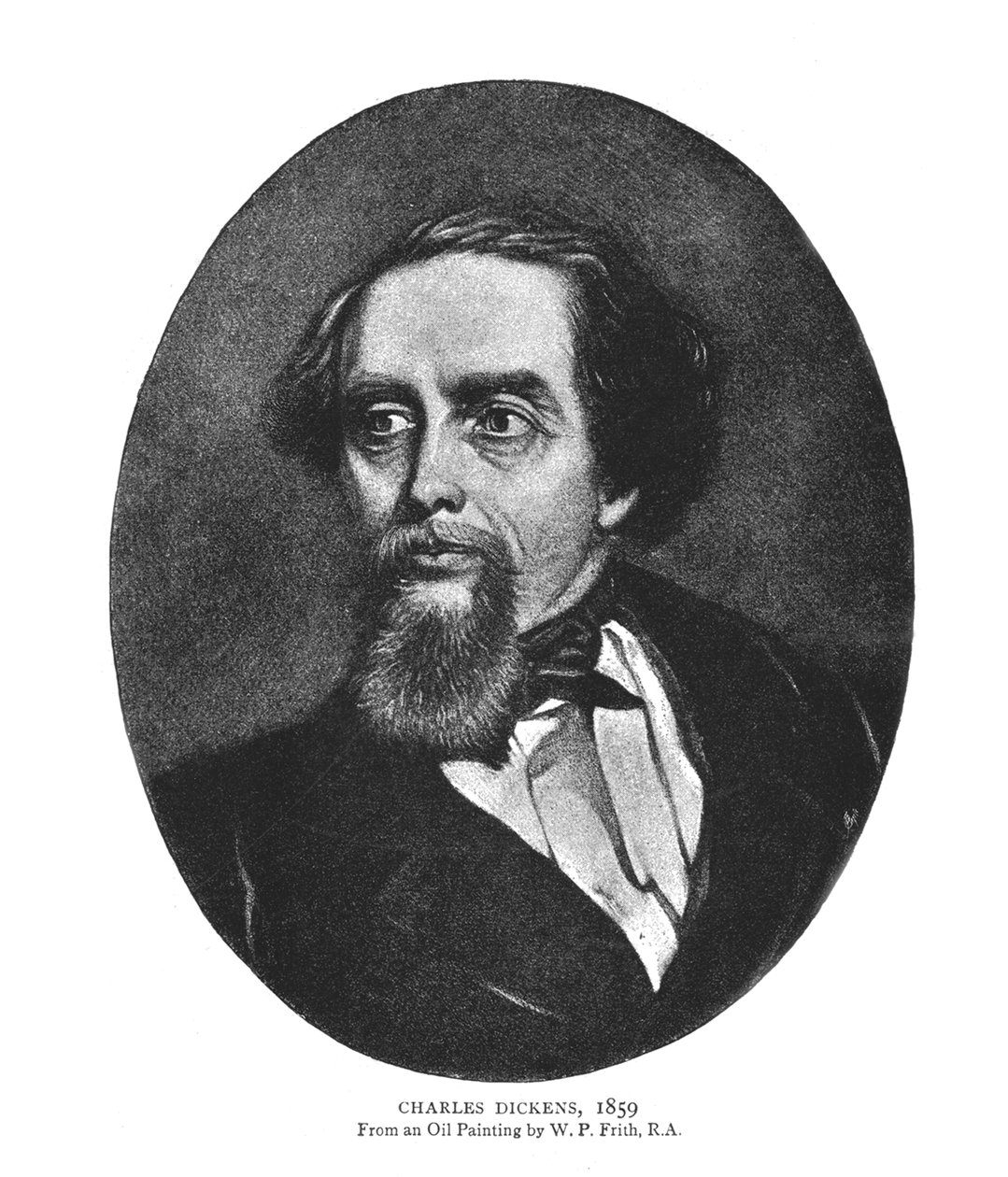تشارلز ديكنز ، 1859 بواسطة غير معروف