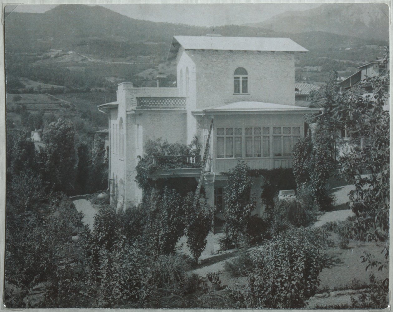 بيت Chekhovs في يالطا ، 1890 بواسطة غير معروف