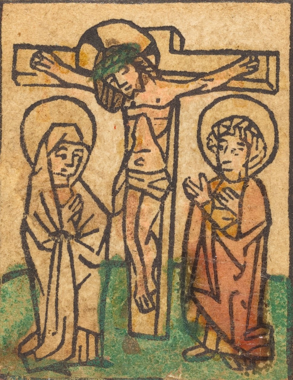 المسيح على الصليب ، ج. 1450. بواسطة غير معروف