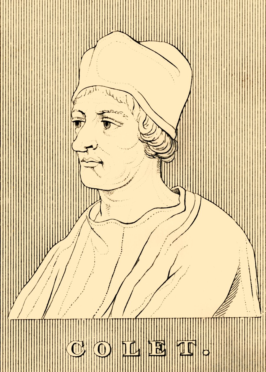 كوليت ، 1467-1519 ، 1830. بواسطة غير معروف