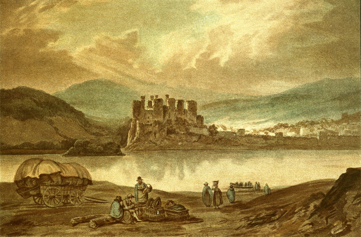 قلعة كونواي ، c1900. بواسطة غير معروف