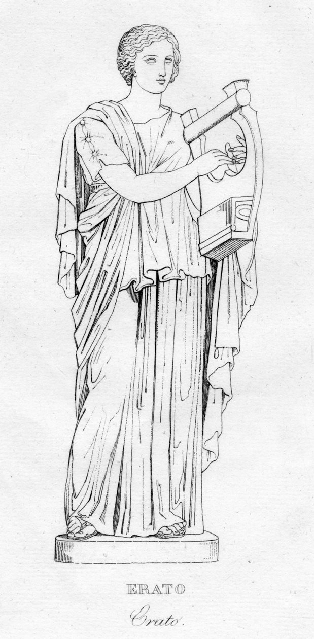 إراتو ، c1850 بواسطة غير معروف