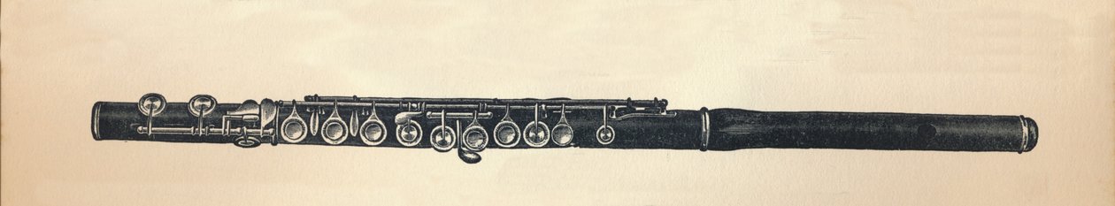 الناي ، 1895. بواسطة غير معروف