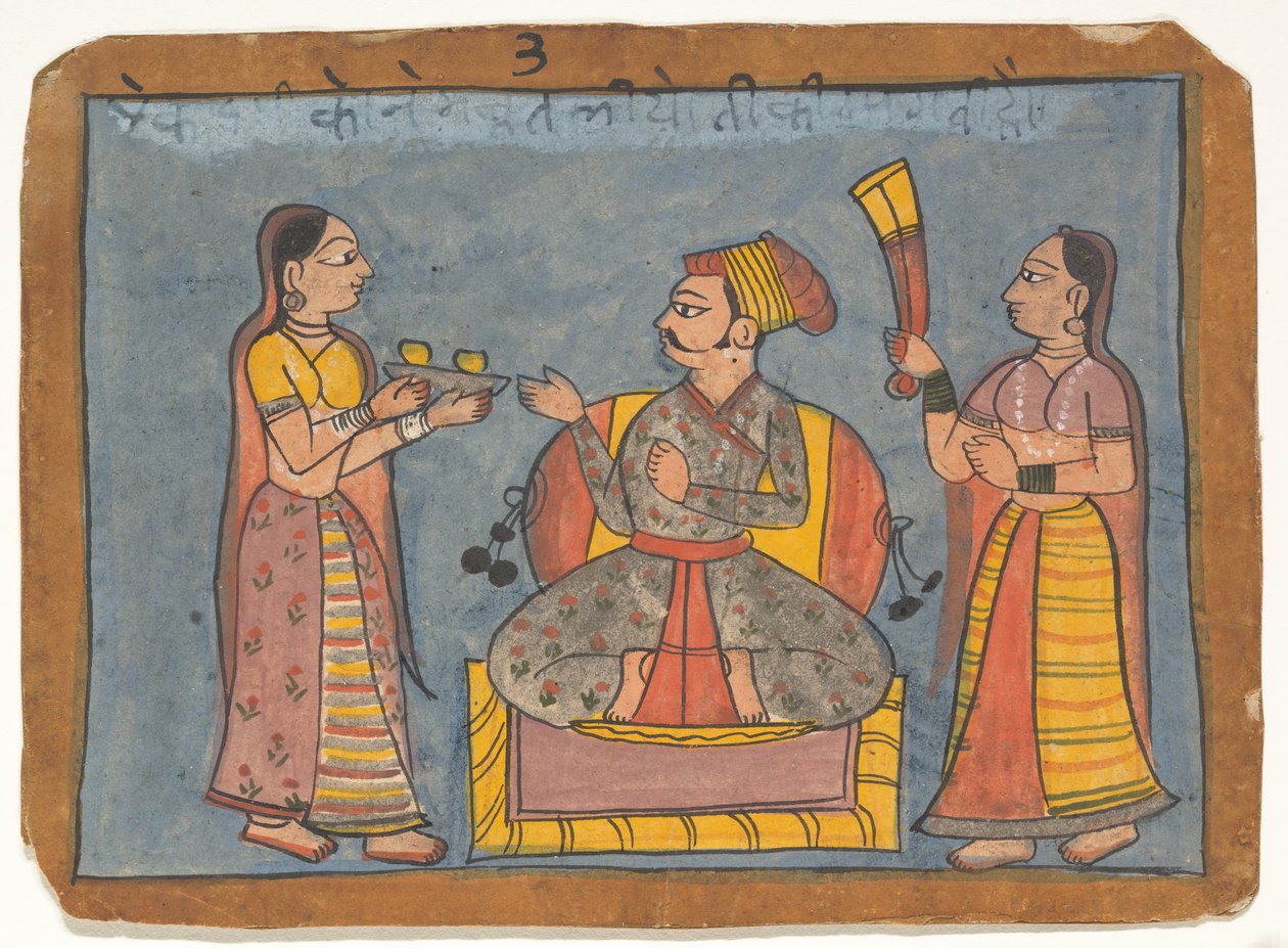 الرسم الشعبي ، 1725. بواسطة غير معروف