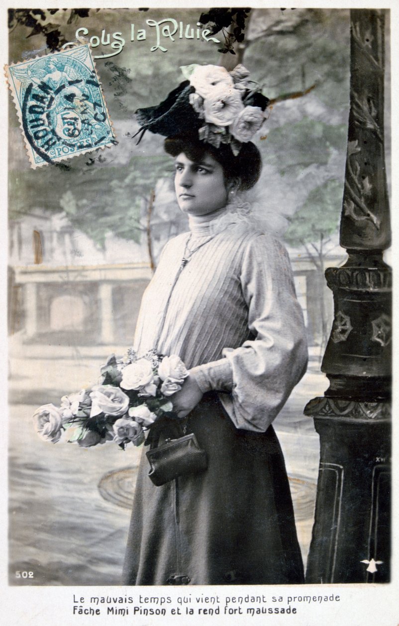 بطاقة بريدية فرنسية ، c1900 بواسطة غير معروف