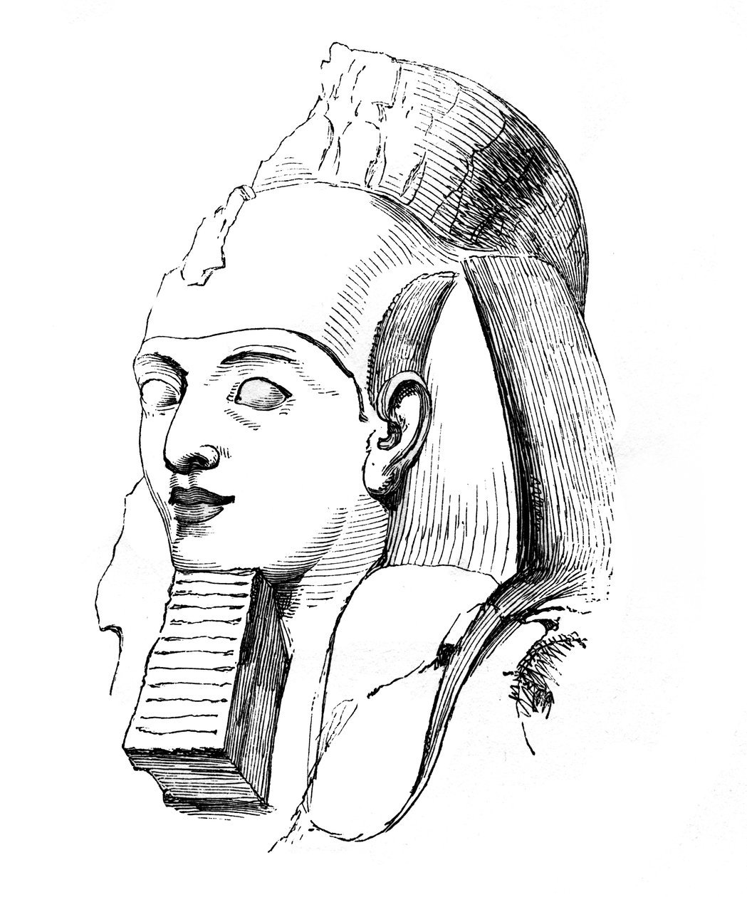 رئيس رمسيس ، 1848 بواسطة غير معروف