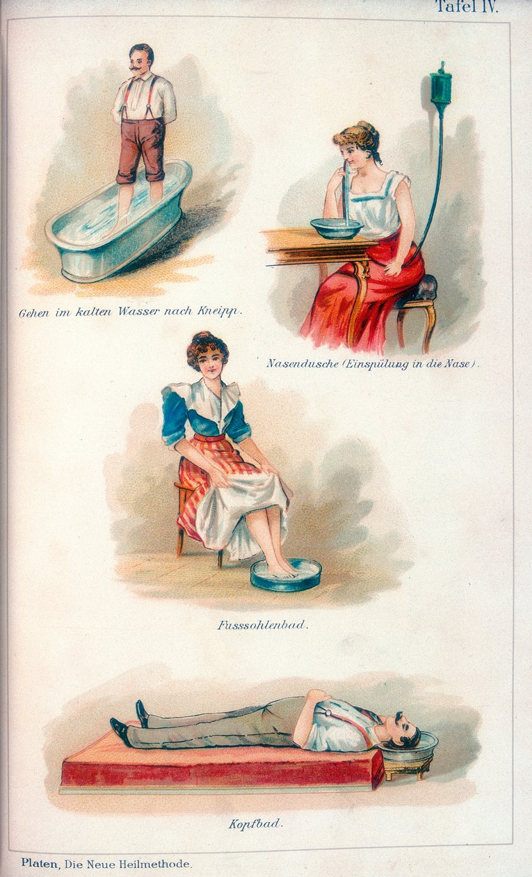 العلاجات المائية ، c1902 بواسطة غير معروف
