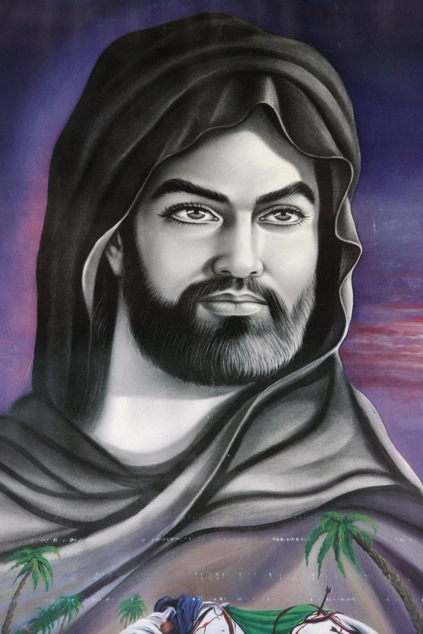 الإمام الحسين ، فلور ، ألبانيا بواسطة غير معروف
