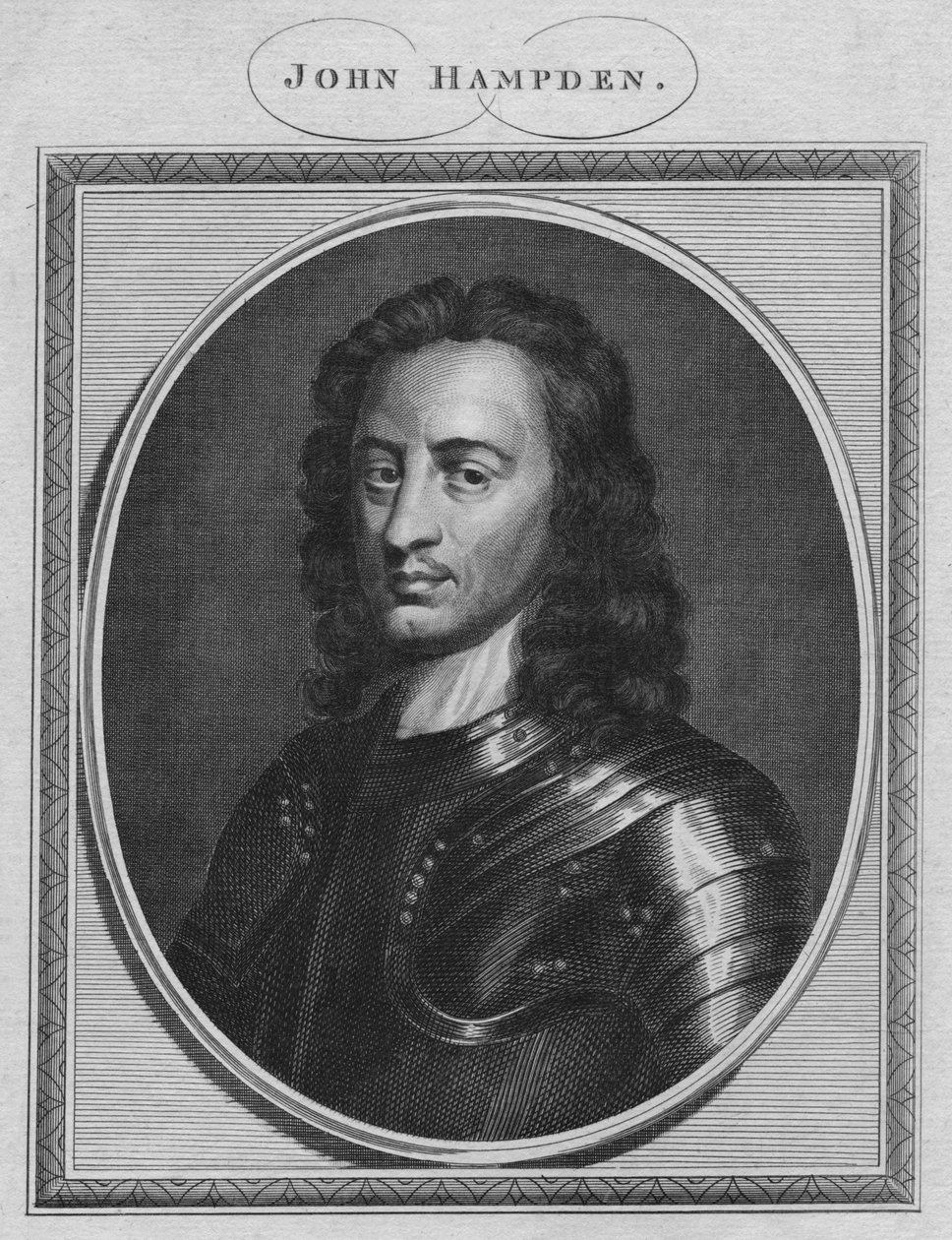 جون هامبدن ، 1785. بواسطة غير معروف
