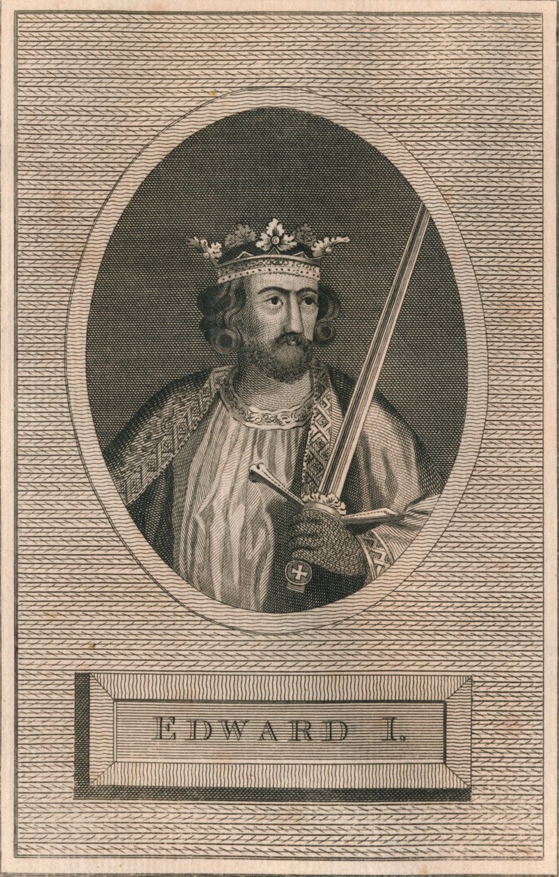 الملك إدوارد الأول ، 1793 بواسطة غير معروف