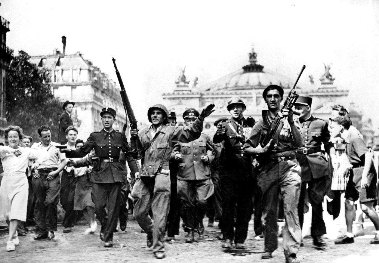تحرير باريس ، 25 أغسطس 1944 بواسطة غير معروف