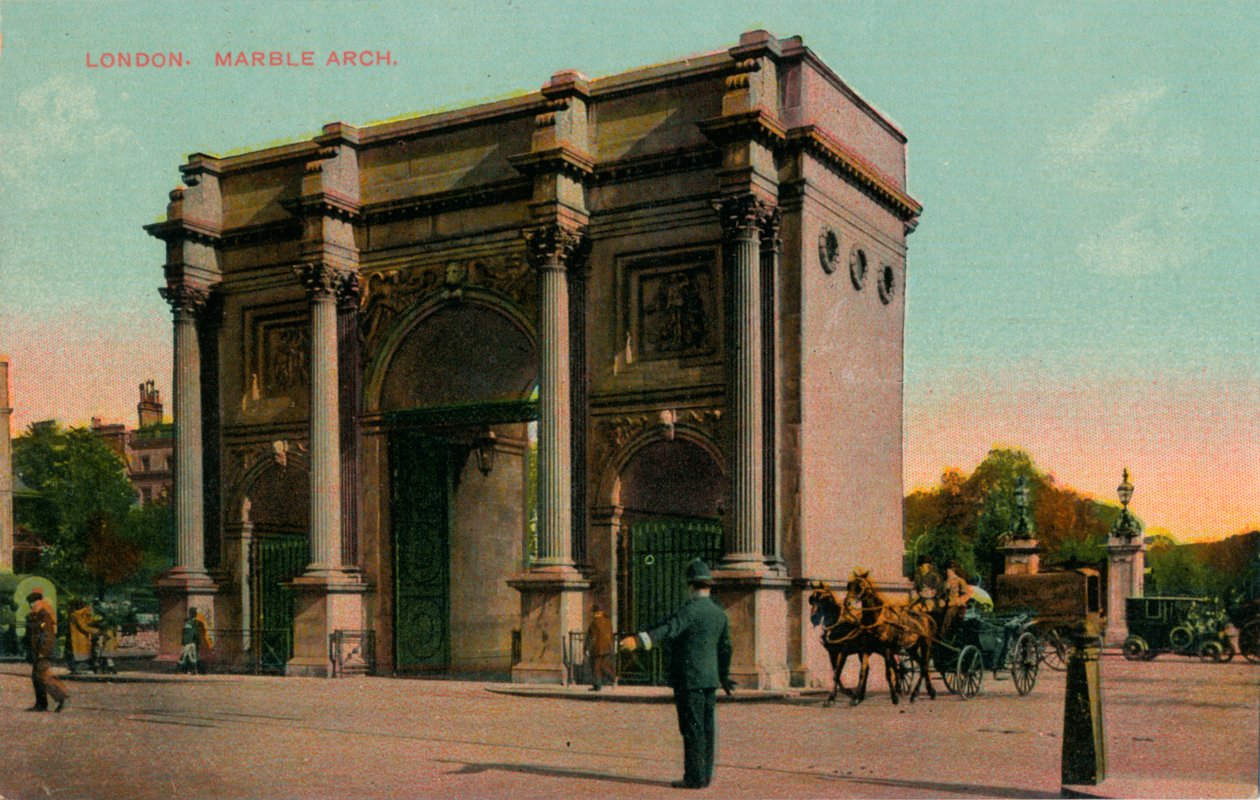 لندن ، ماربل آرتش ، 1906 بواسطة غير معروف