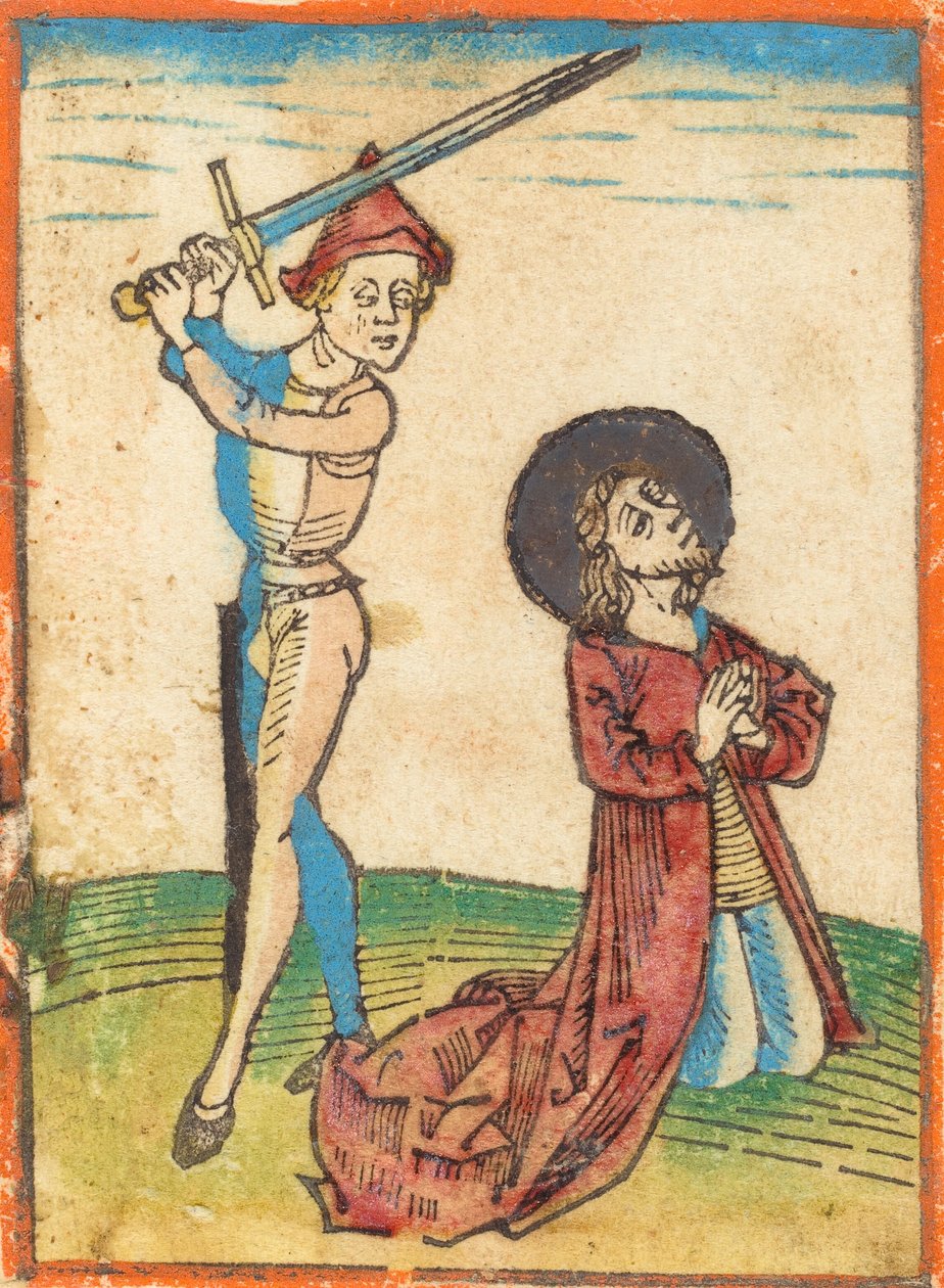 استشهاد القديس ج. 1480. بواسطة غير معروف