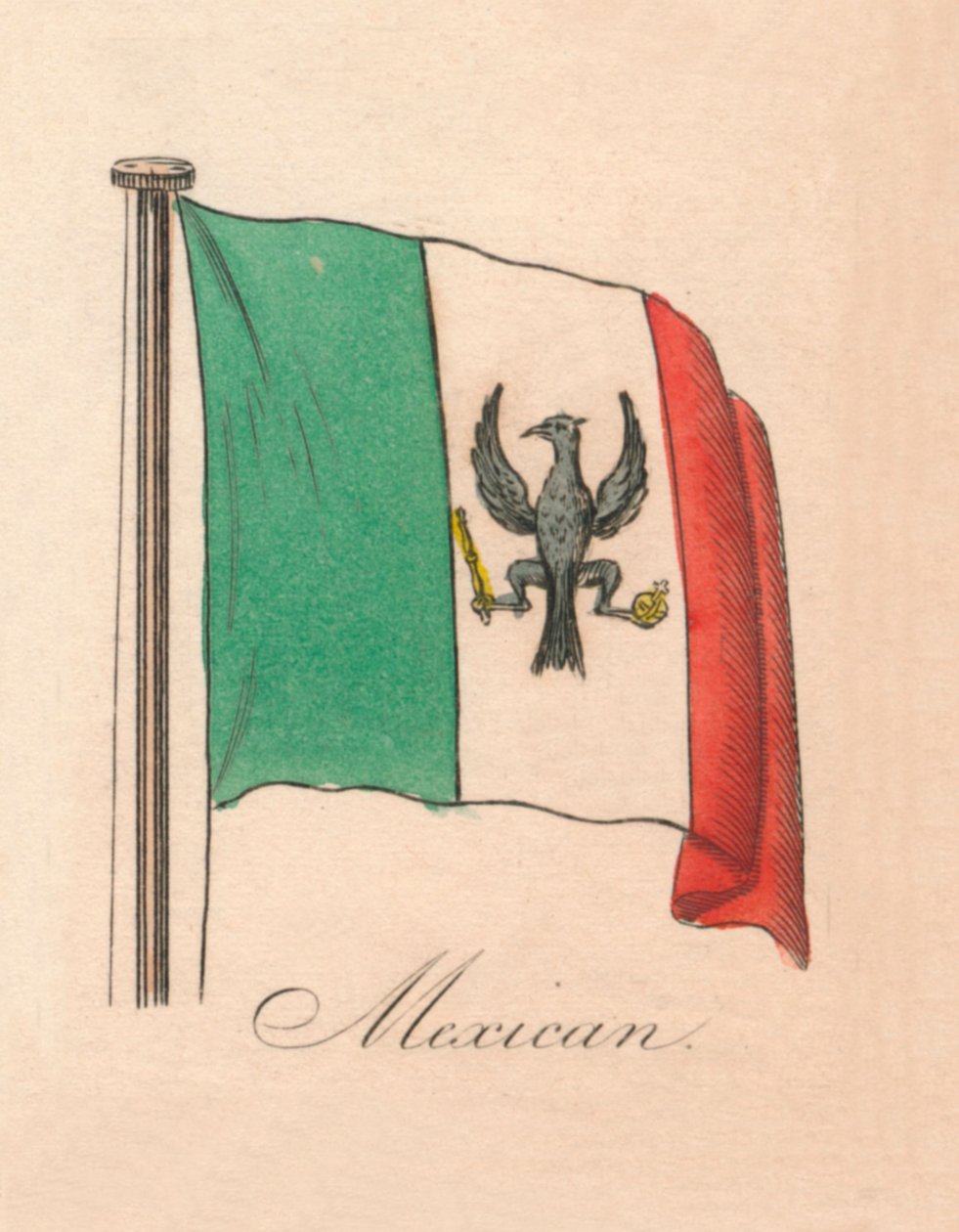 المكسيكي ، 1838 بواسطة غير معروف