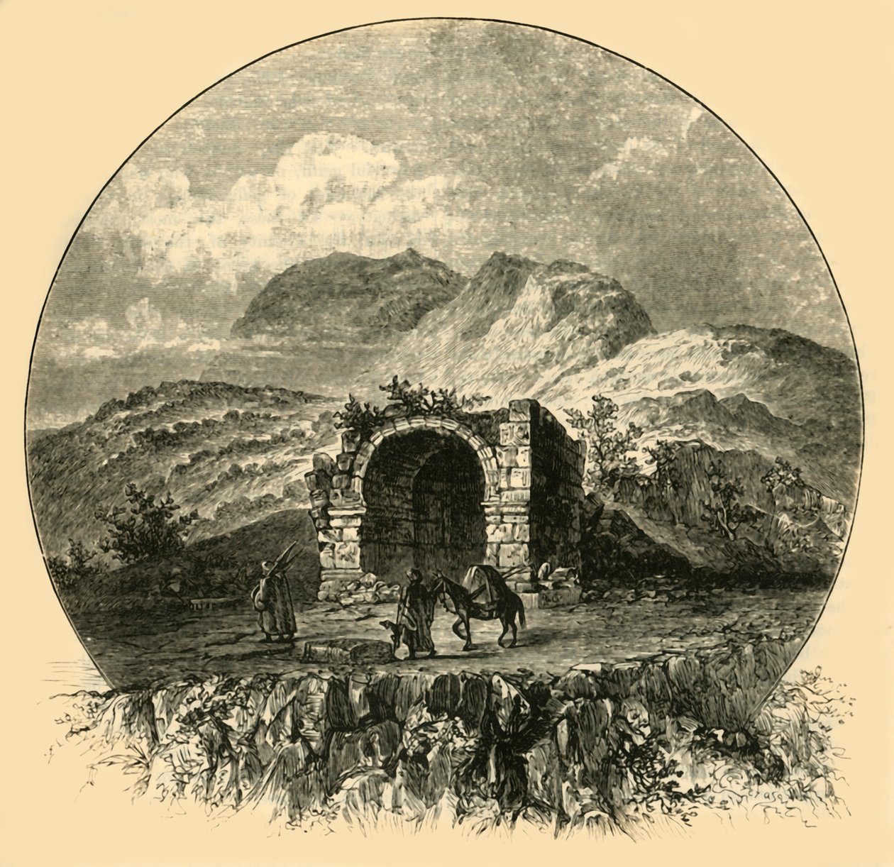 جبل زاغروس ، 1890. بواسطة غير معروف