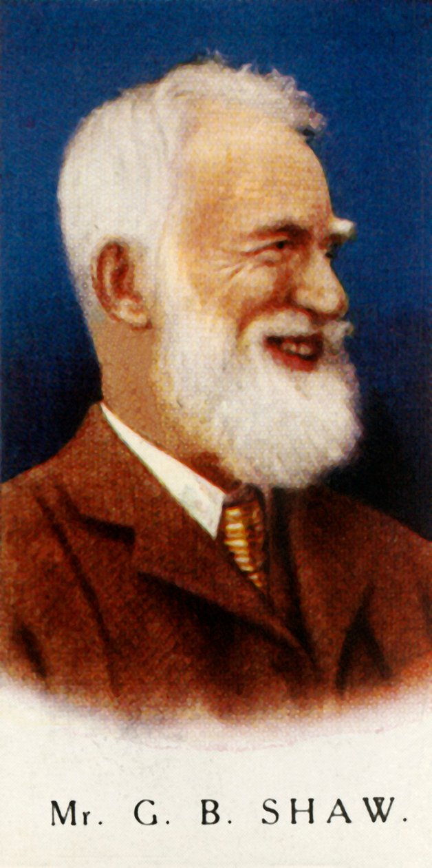 السيد جي بي شو 1927. بواسطة غير معروف