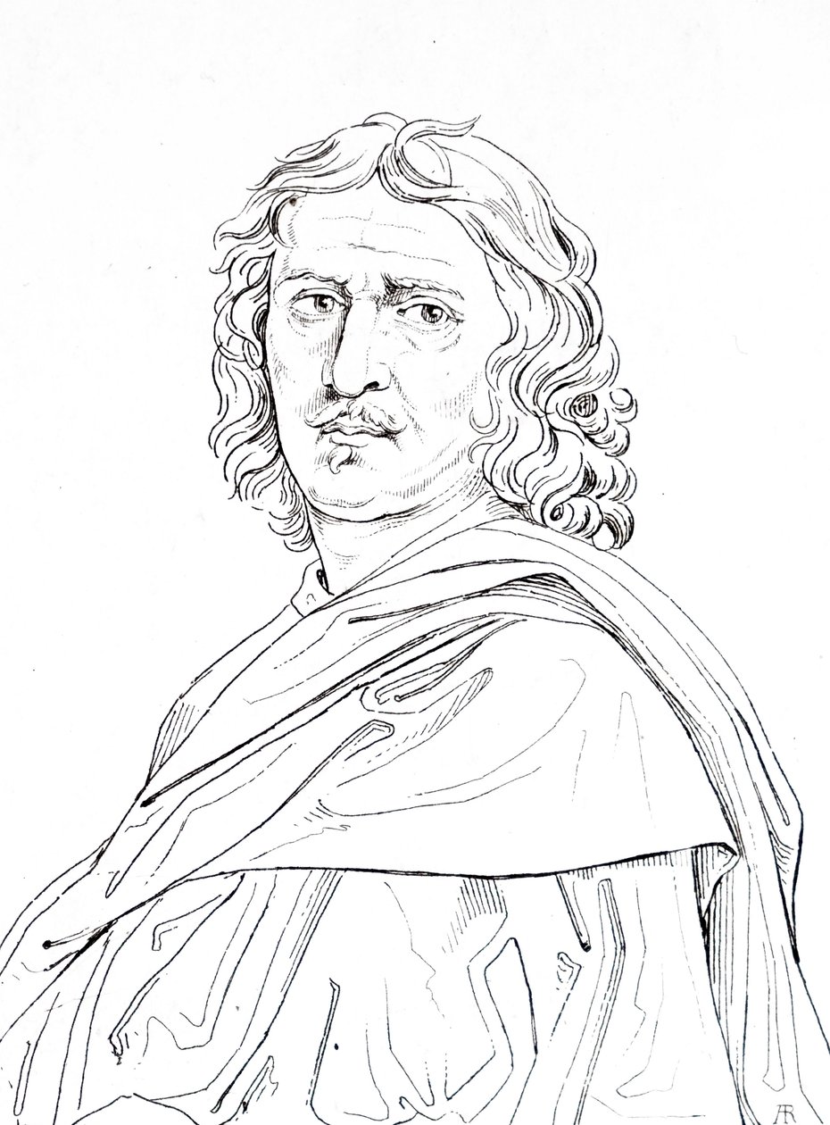 Nicolas Poussin. بواسطة غير معروف