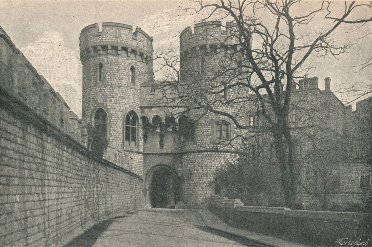 بوابة نورمان ، 1895 بواسطة غير معروف