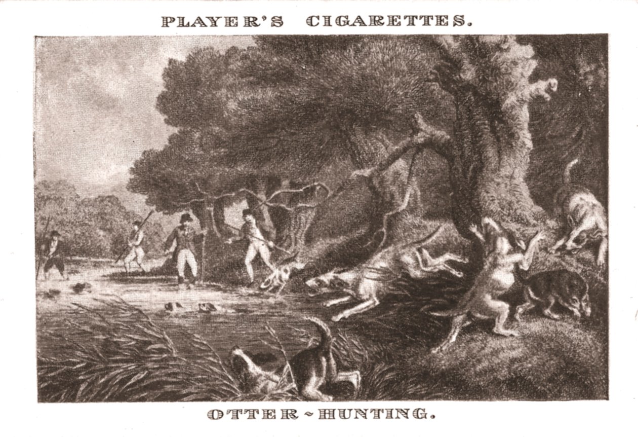 Otter-Hunting ، 1924. بواسطة غير معروف