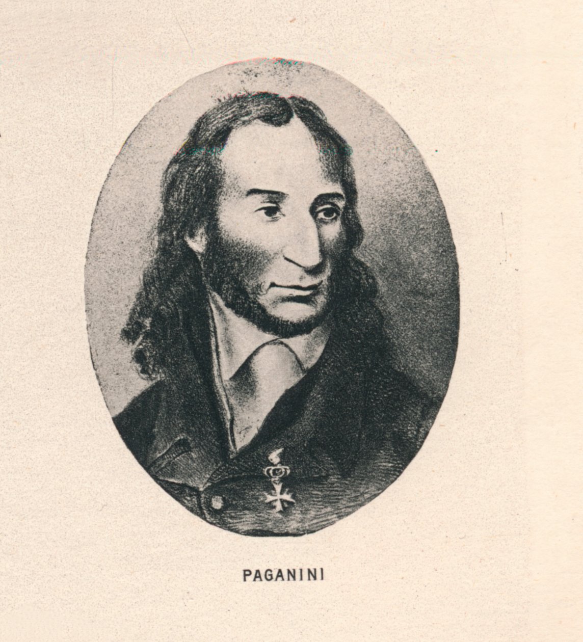 Paganini. ، 1895 بواسطة غير معروف