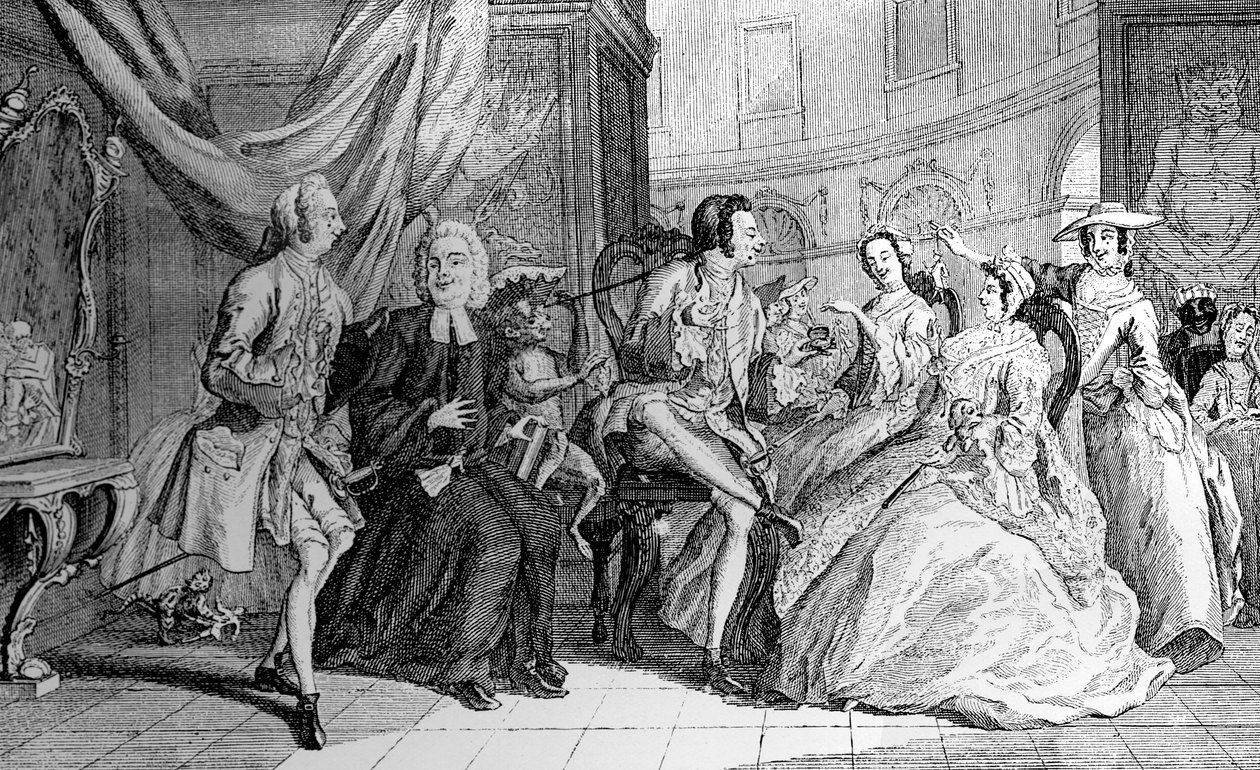 Paintin a la Mode ، 1748 بواسطة غير معروف