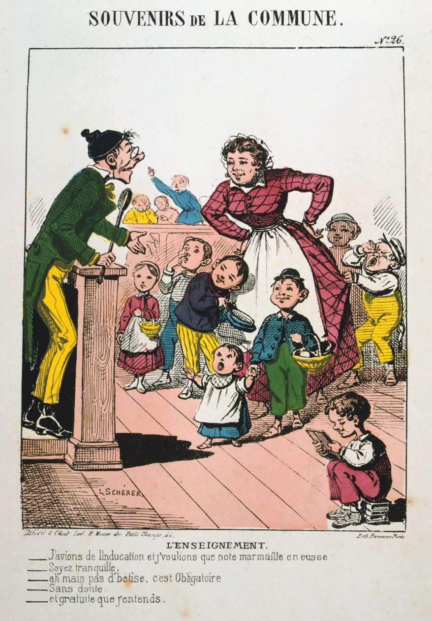كومونة باريس ، 1871. بواسطة غير معروف