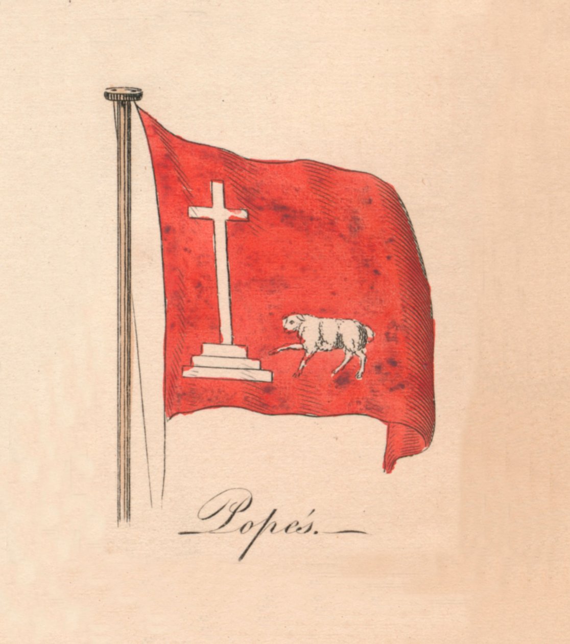 الباباوات ، 1838 بواسطة غير معروف