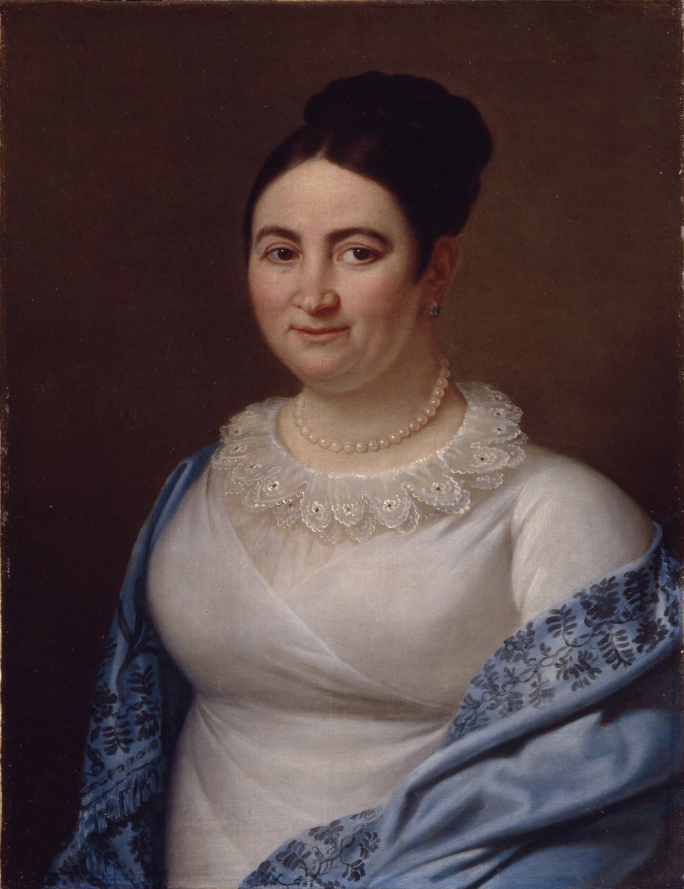 صورة لسيدة ، 1855 بواسطة غير معروف