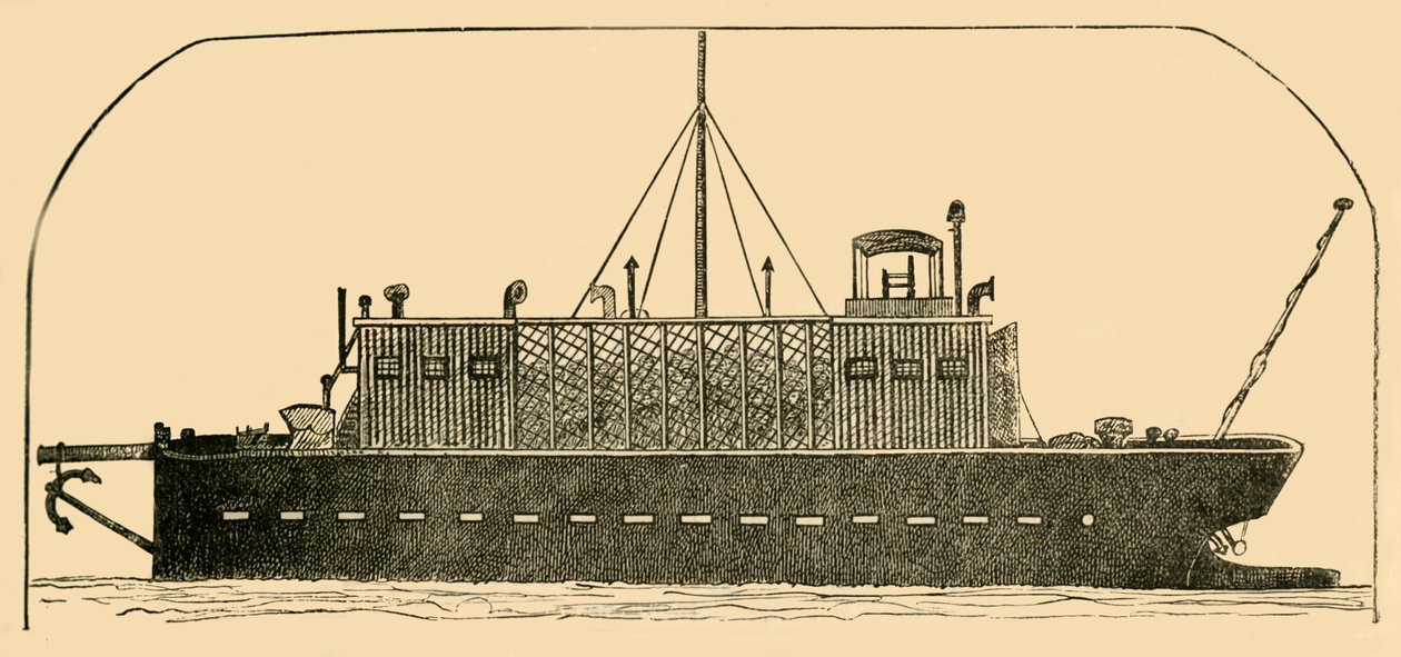 سفينة المدانين الروسية ، 1881. بواسطة غير معروف