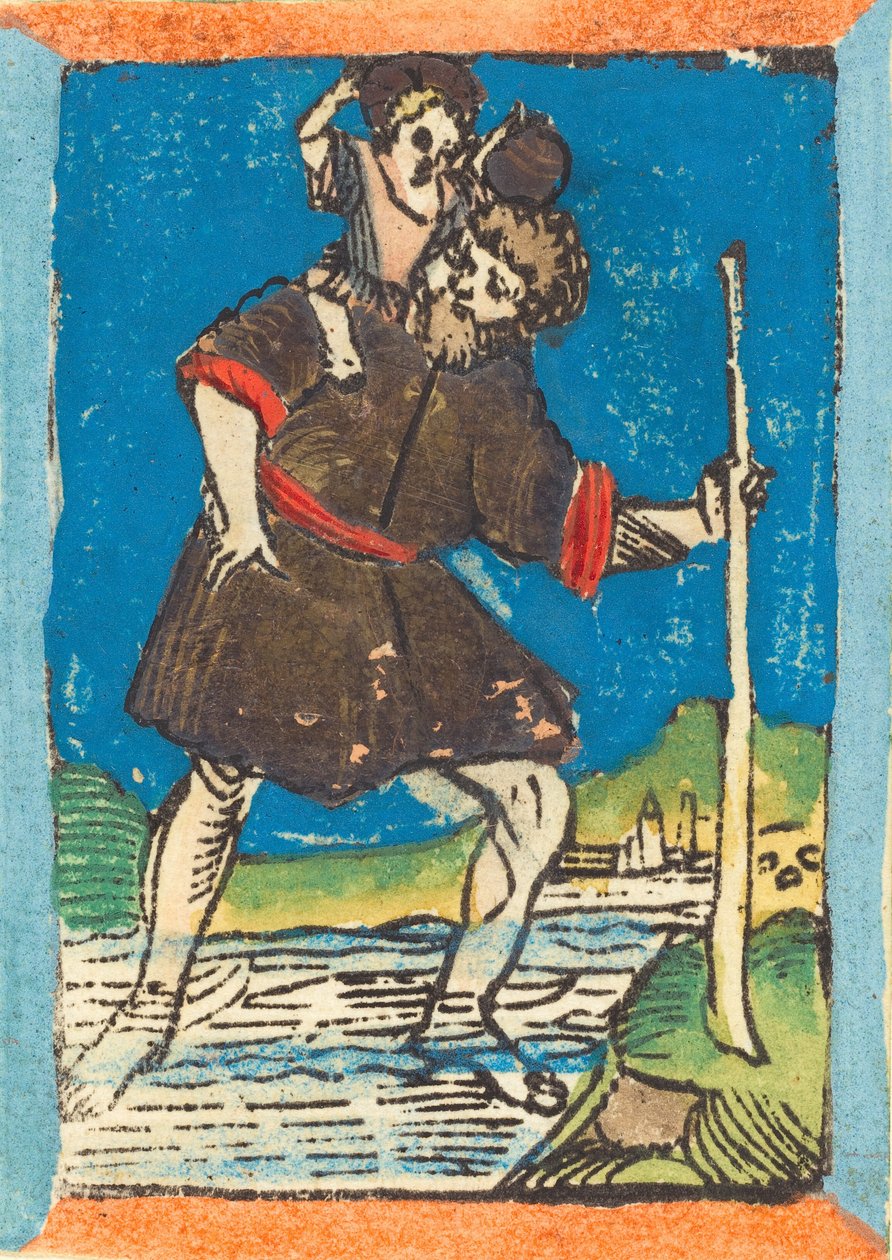 القديس كريستوفر ، ج. 1480. بواسطة غير معروف