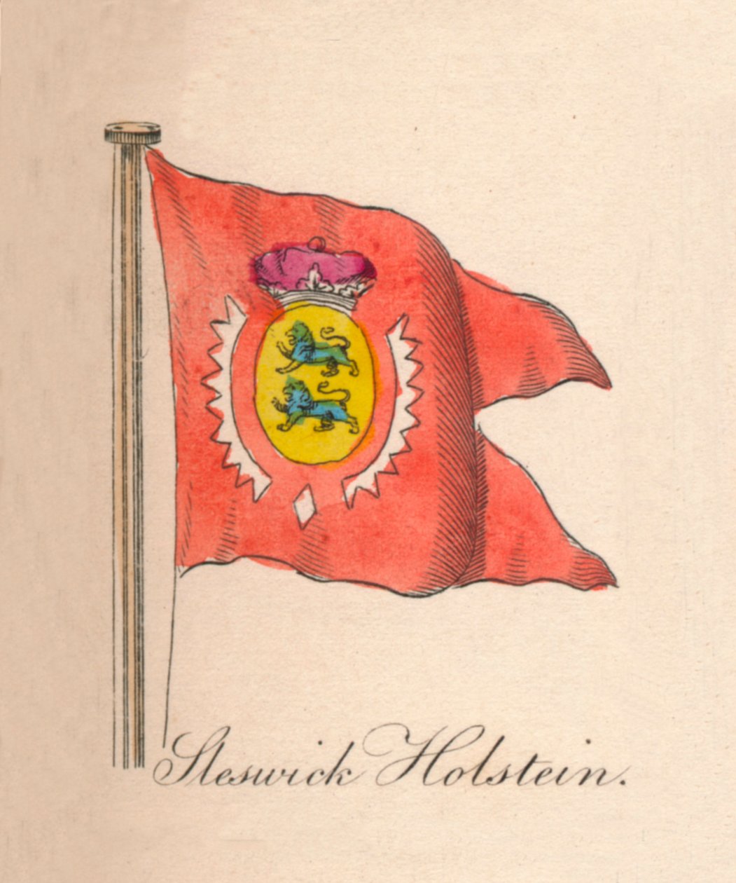 سليزويك هولشتاين 1838 بواسطة غير معروف