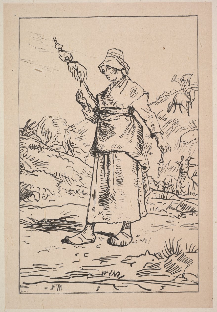 سبينر من أوفرن ، 1830-1899. بواسطة غير معروف