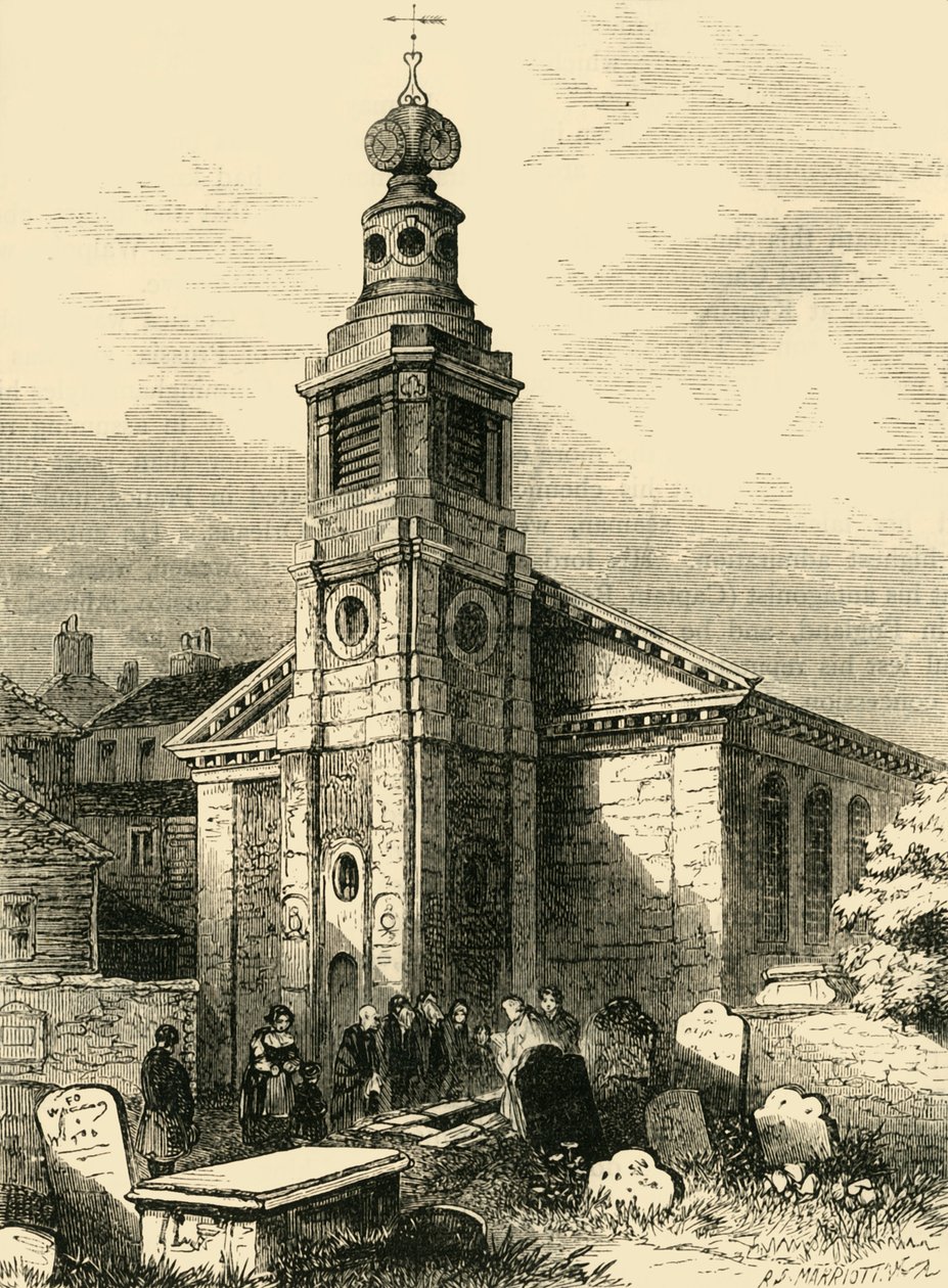 سانت أنيس ، سوهو ، 1881. بواسطة غير معروف