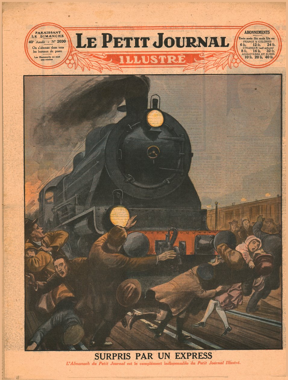 فوجئت ب An Express ، 1929. بواسطة غير معروف