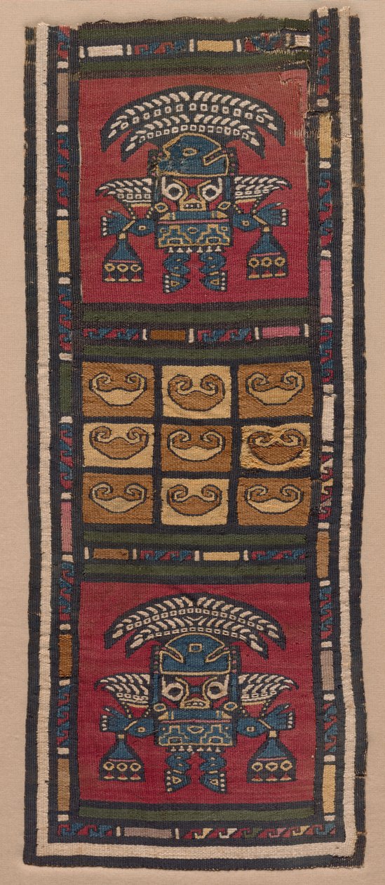 قطعة نسيج ، 700-1370. بواسطة غير معروف
