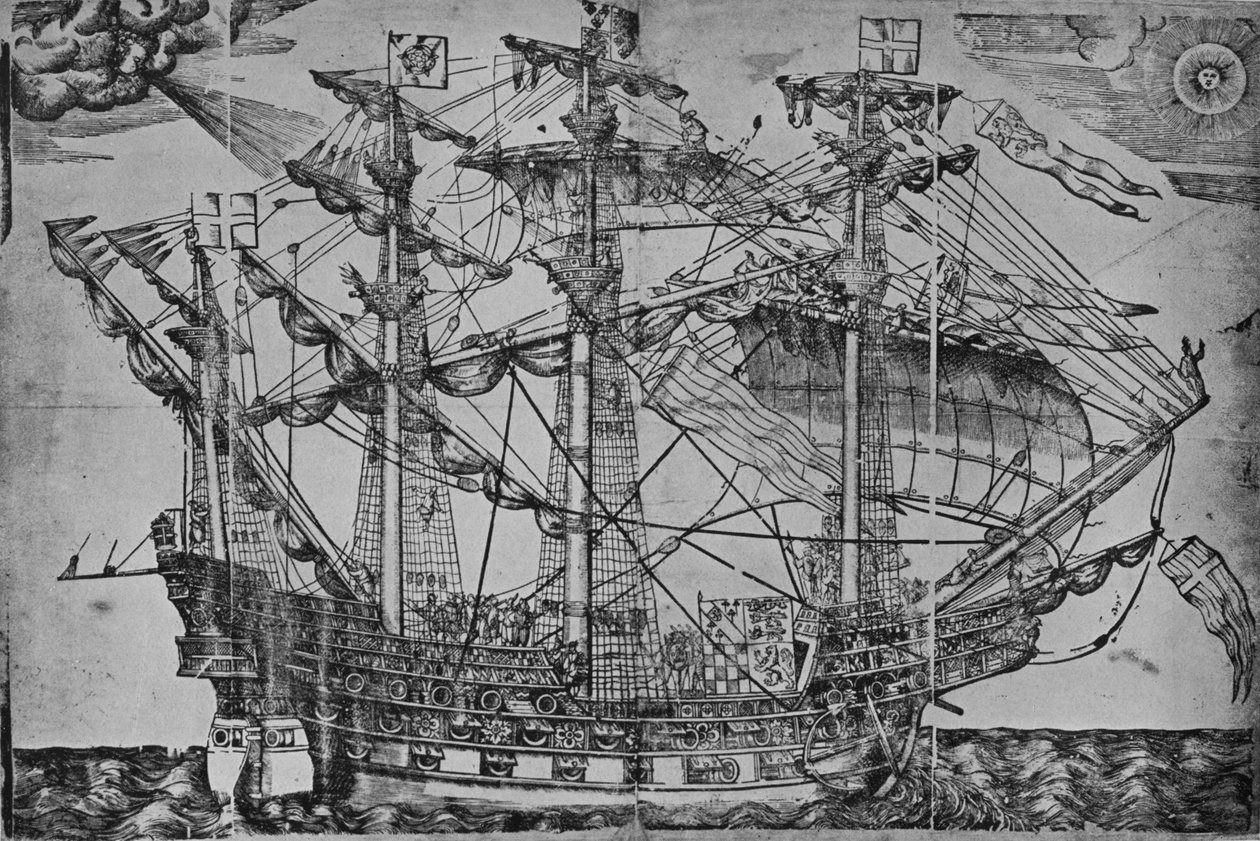 The Ark Royal ، 1588 بواسطة غير معروف
