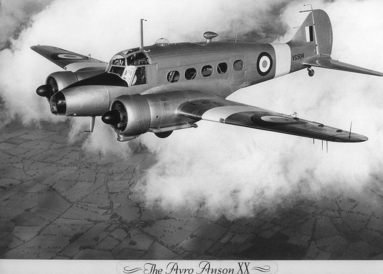 Avro Anson XX ، c1940s بواسطة غير معروف