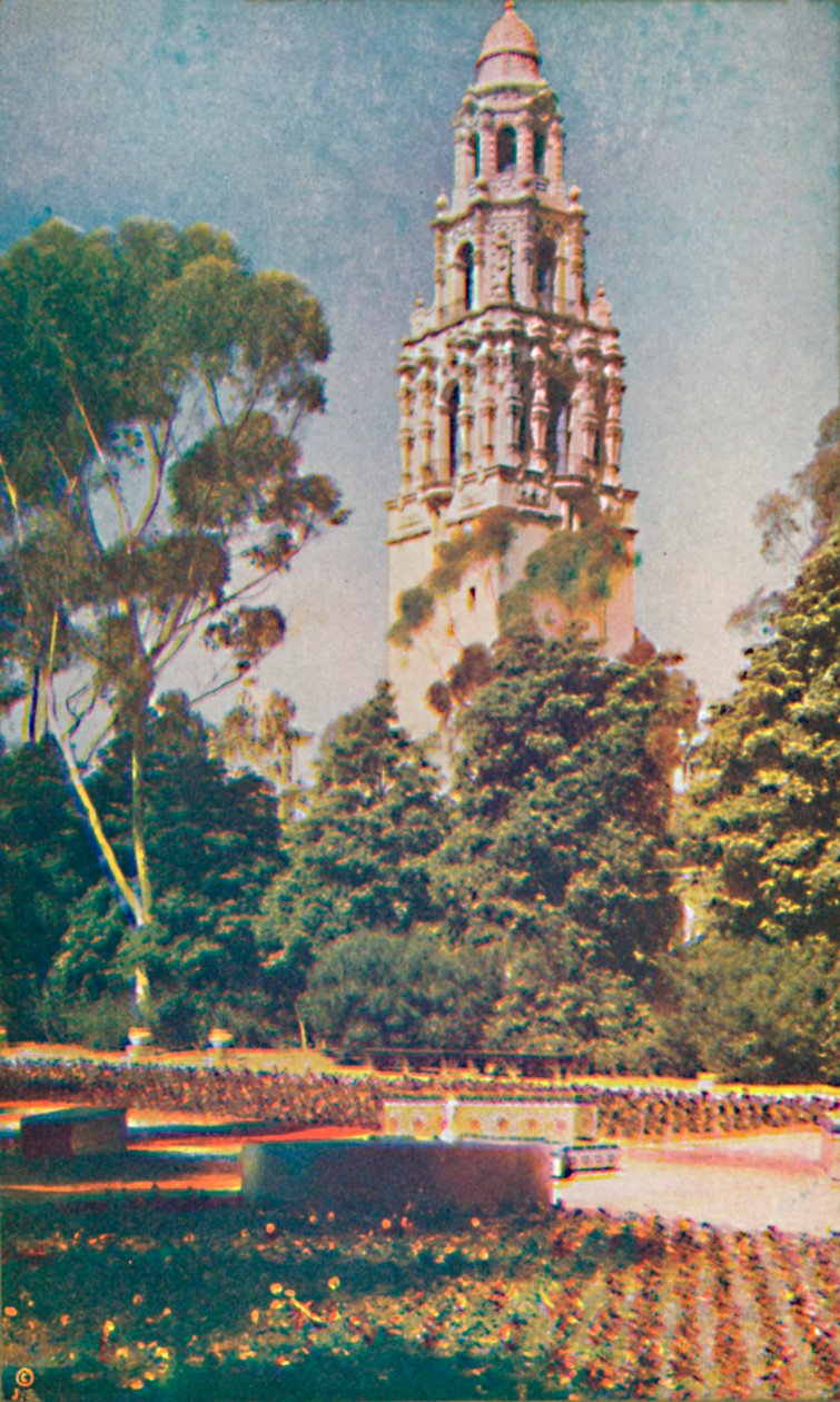 برج كاليفورنيا ، c1935 بواسطة غير معروف