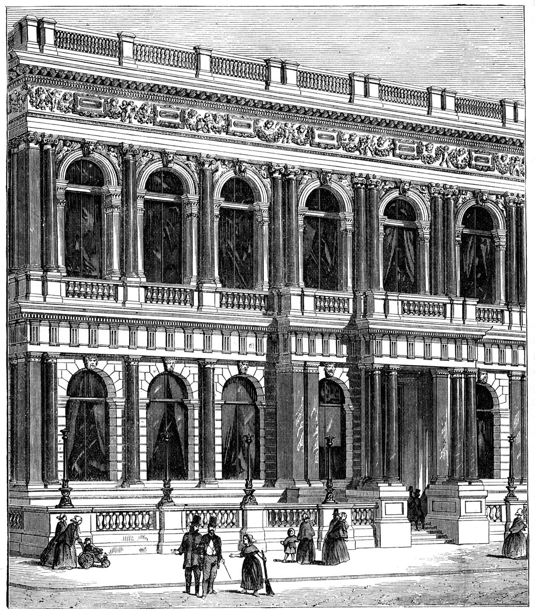 نادي كارلتون ، لندن ، 1891 بواسطة غير معروف