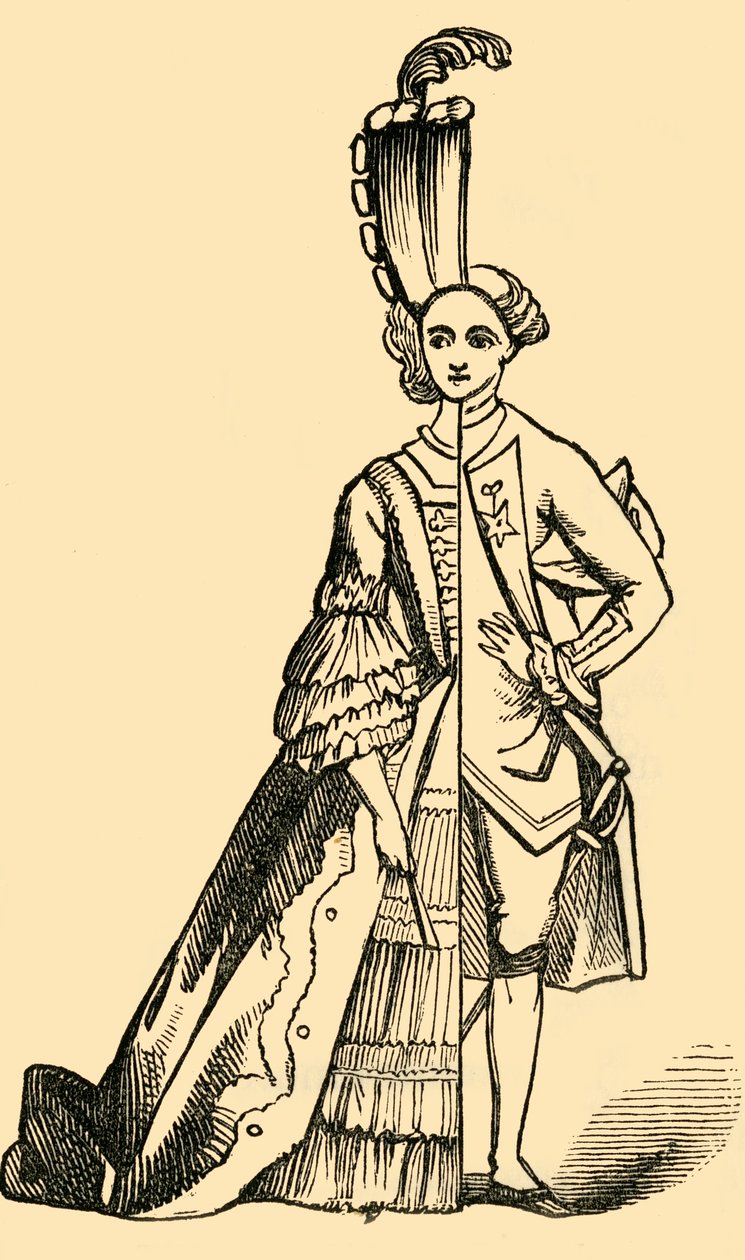 The Chevalier DEon ، c1878. بواسطة غير معروف